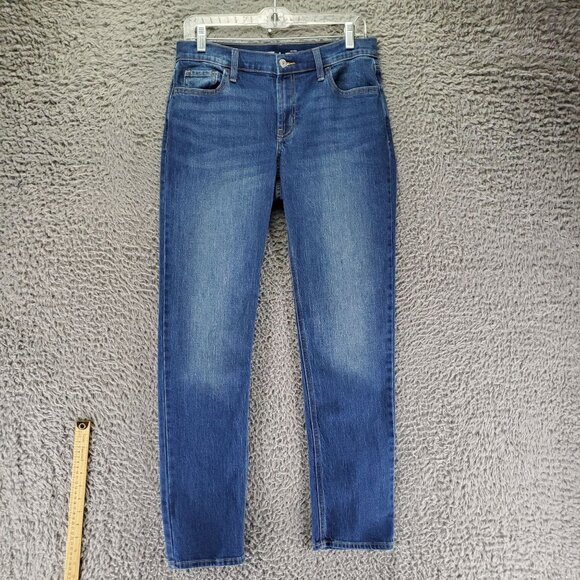 Old Navy Jeans Womens Size 2 Blue Wow Boyfriend Mid-Rise Casual Stretch Denim - Picture 1 of 10